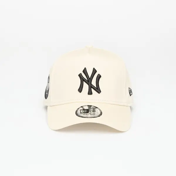 New Era Шапка New Era New York Yankees MLB Sidepatch 9FORTY E-Frame Adjustable Cap Light Beige Universal