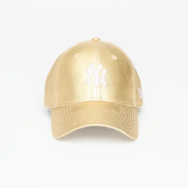 New Era Шапка New Era New York Yankees Womens MLB 9FORTY Adjustable Cap Metallic Gold Universal