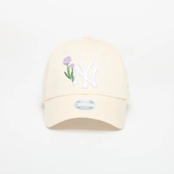 New Era Шапка New Era New York Yankees Womens MLB Beaded 9FORTY Adjustable Cap Light Cream Universal