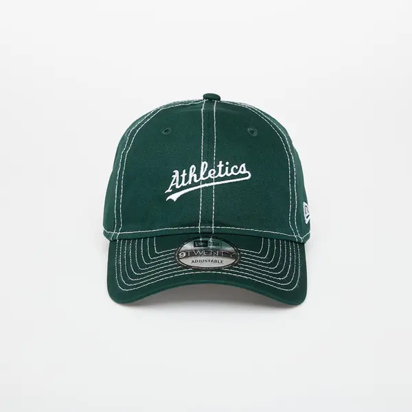 New Era Шапка New Era Oakland Athletics 9TWENTY Contrast Stitch Dark Green/ White Universal