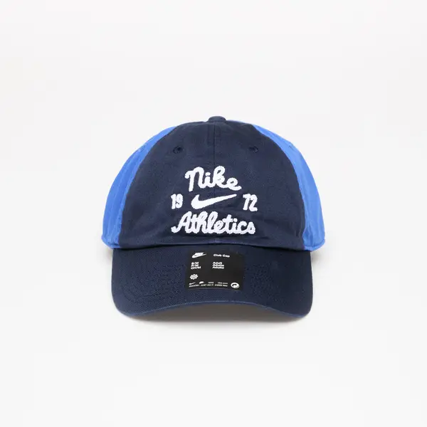 Nike Шапка Nike Club Unstructured Cap Obsidian/ Game Royal/ White L/XL