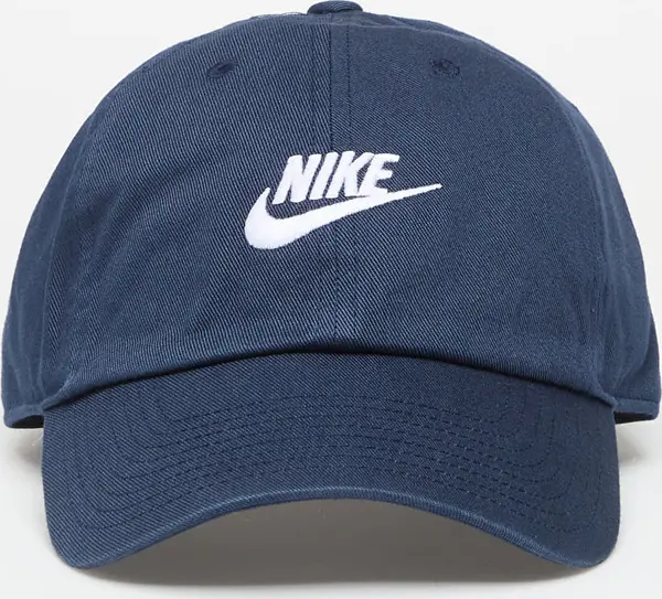 Nike Шапка Nike Club Unstructured Futura Wash Cap Obsidian/ White Universal