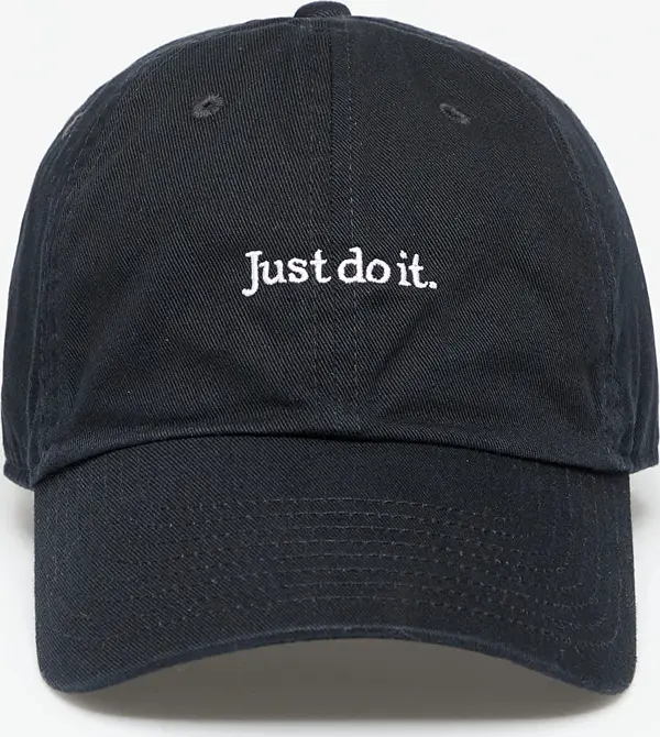 Nike Шапка Nike Club Unstructured Just Do It Cap Black/ White M/L