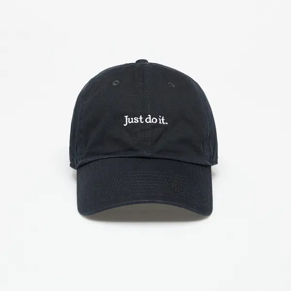 Nike Шапка Nike Club Unstructured Just Do It Cap Black/ White S/M