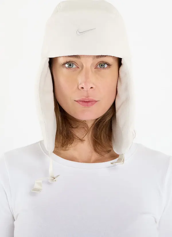 Nike Шапка Nike Fly Unstructured Puffer Trapper Cap Light Bone/ Light Bone/ Light Bone M/L