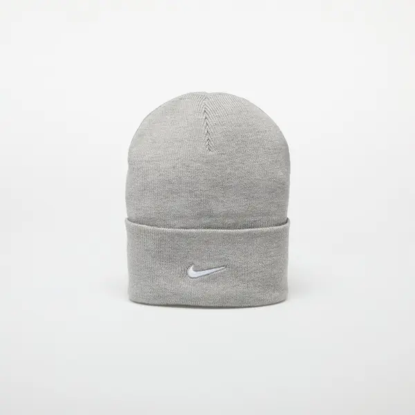 Nike Шапка Nike Peak Swoosh Beanie Dk Grey Heather/ White Universal