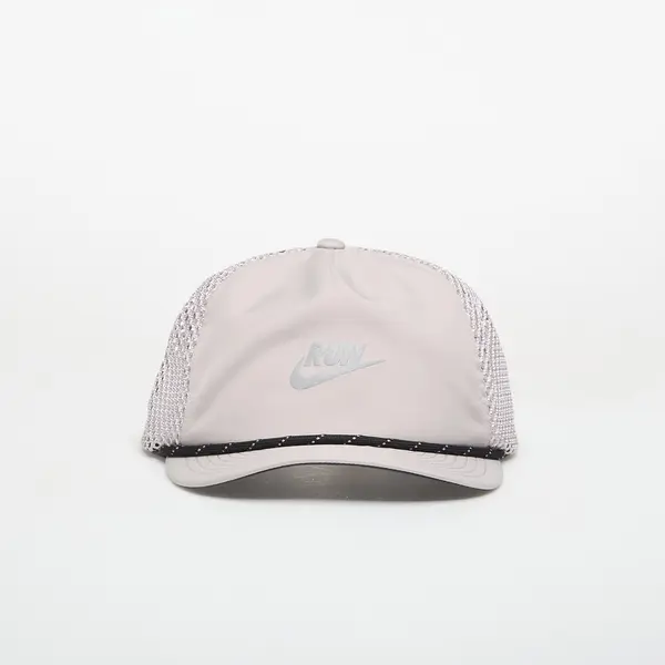Nike Шапка Nike Pro Dri-FIT Unstructured Swoosh Run Cap College Grey/ Anthracite/ Reflective Silv M/L