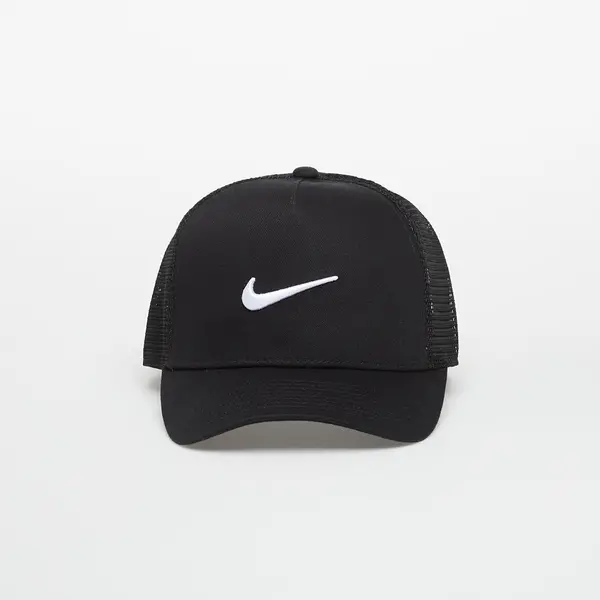 Nike Шапка Nike Rise Structured Trucker Cap Black/ Black/ White L/XL