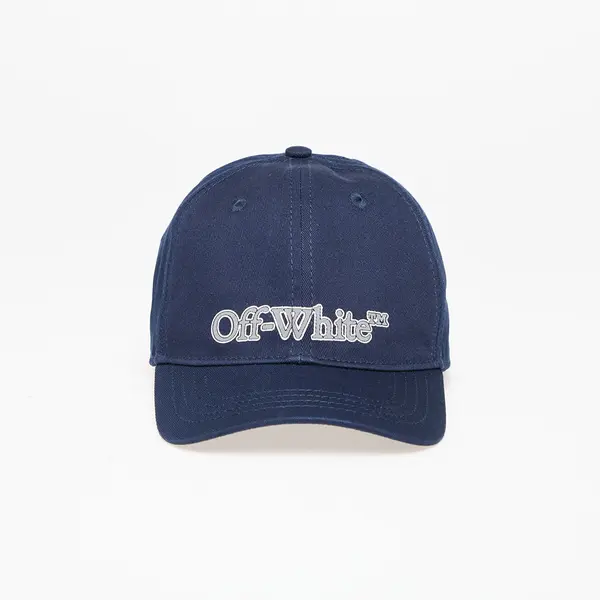 OFF-WHITE KIDS Шапка Off-White Kids Big Bookish Baseball Navy Blue/ Reflective II