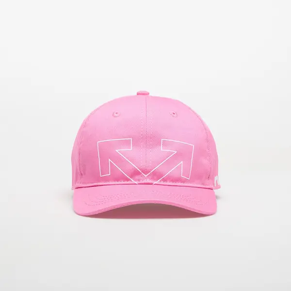 OFF-WHITE KIDS Шапка OFF-WHITE KIDS Type Logo Baseball Fuchsia/ White II