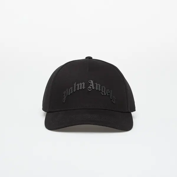 Palm Angels Шапка Palm Angels Curved Logo Tonal Cap Black/ Black Universal