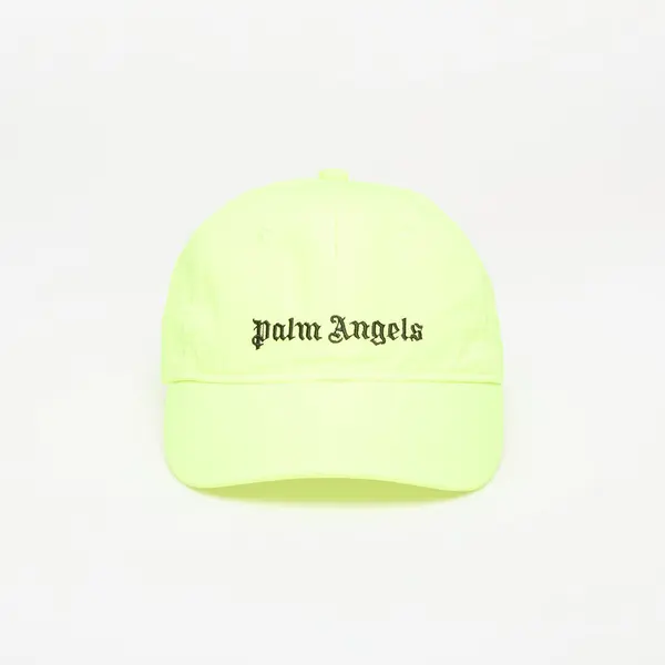 Palm Angels Kids Шапка Palm Angels Kids Logo Baseball Cap Yellow/ Fluo Black II