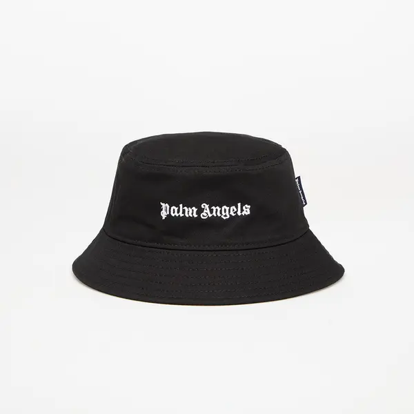 Palm Angels Kids Шапка Palm Angels Kids Logo Bucket Hat Black/ Off White I