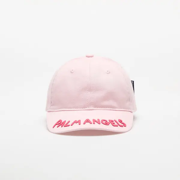 Palm Angels Kids Шапка Palm Angels Kids Seasonal Logo Baseball Cap Rose Pink II