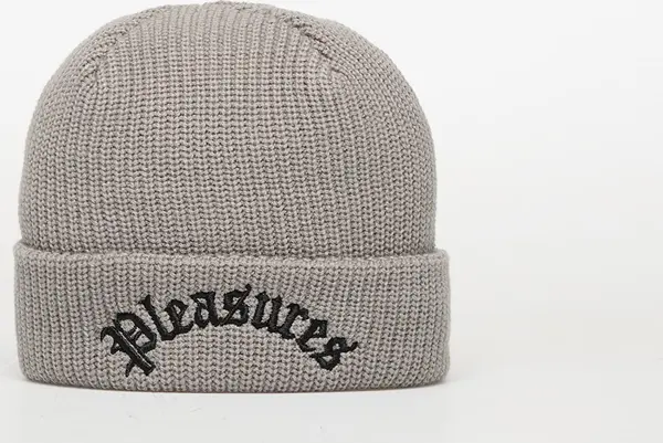 PLEASURES Шапка PLEASURES Arch Beanie Grey Universal