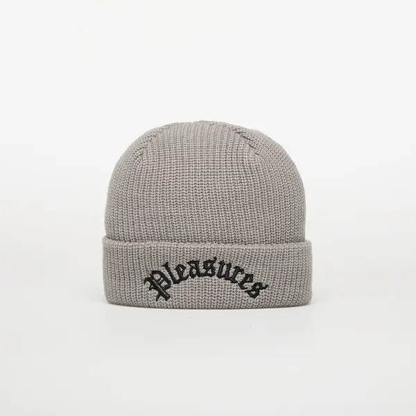 PLEASURES Шапка PLEASURES Arch Beanie Grey Universal
