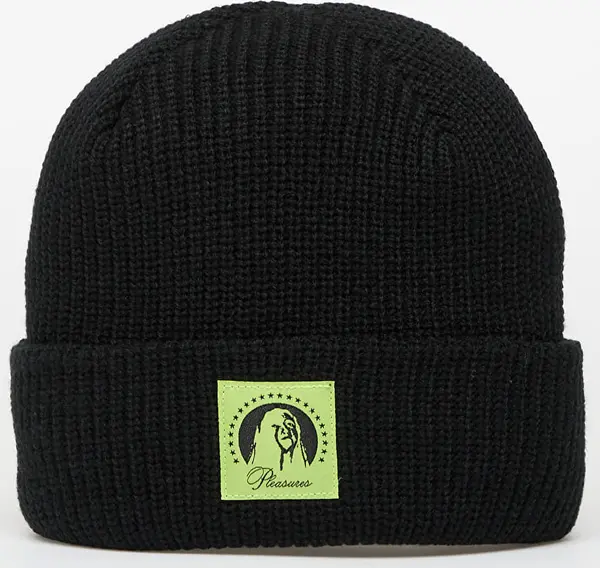 PLEASURES Шапка PLEASURES Critic Beanie Black Universal