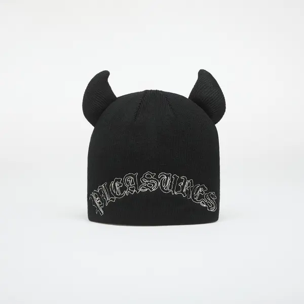 PLEASURES Шапка PLEASURES Horns Skully Black Universal