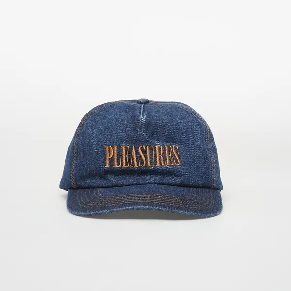 PLEASURES Шапка PLEASURES Zig Zag Denim Cap Indigo Universal