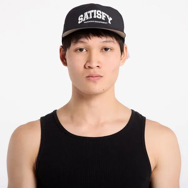 Satisfy Шапка Satisfy FliteSilk 5 Panel Pinch Cap Black Universal