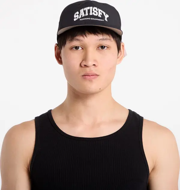 Satisfy Шапка Satisfy FliteSilk 5 Panel Pinch Cap Black Universal