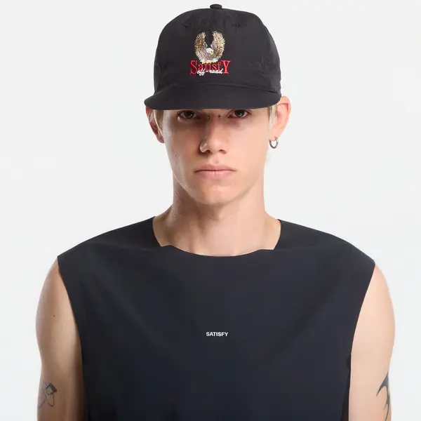 Satisfy Шапка Satisfy FliteSilk 5 Panel Pinch Cap Matte Black/ Eagle Universal