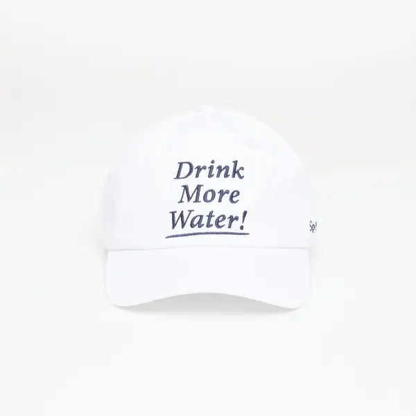 Sporty & Rich Шапка Sporty & Rich Drink More Water Hat White Universal