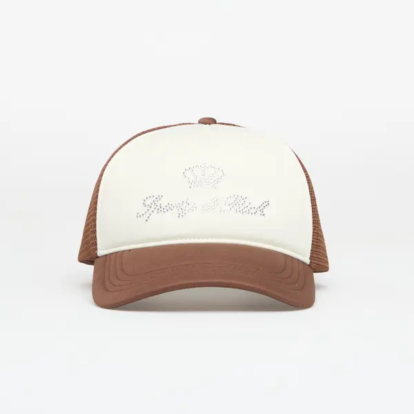 Sporty & Rich Шапка Sporty & Rich Juicy Crown Trucker Hat White/ Chocolate Universal