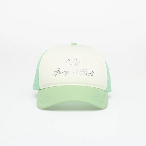 Sporty & Rich Шапка Sporty & Rich Juicy Crown Trucker Hat White/ Sage Universal