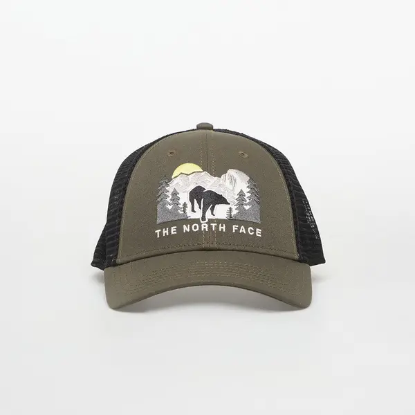 The North Face Шапка The North Face Embroidered Mudder Trucker Cap New Taupe Green/ Bear Graphic Universal