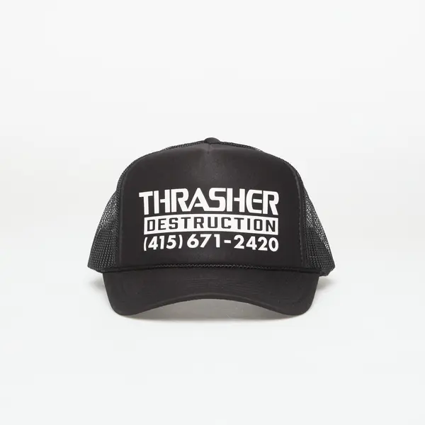 Thrasher Шапка Thrasher Destruction Trucker Black Universal