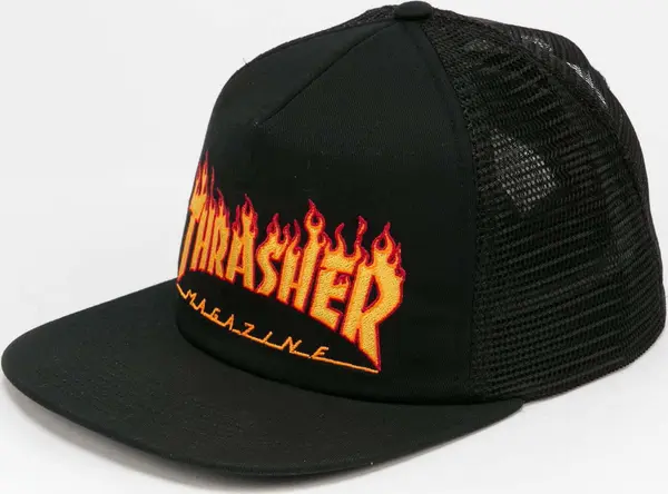 Thrasher Шапка Thrasher Flame Logo Mesh Cap Black Universal