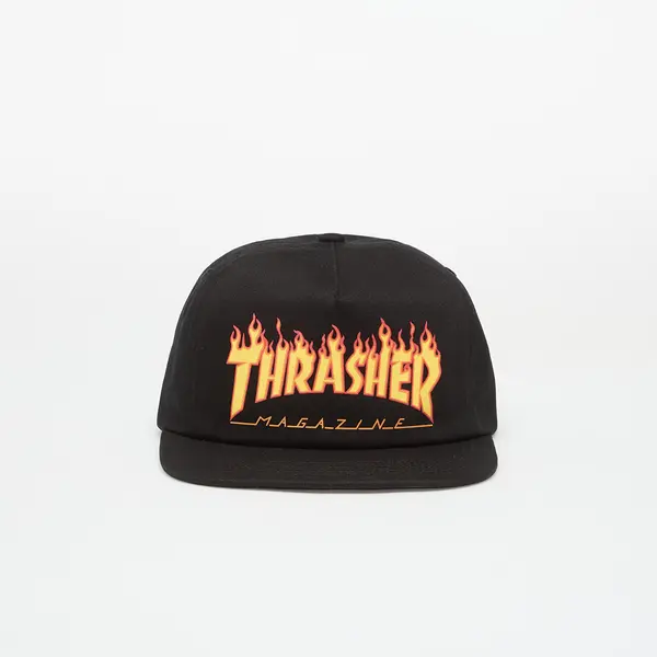 Thrasher Шапка Thrasher Printed Flame Snapback Black Universal