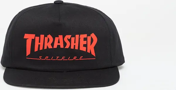 Thrasher Шапка Thrasher x Spitfire Snapback Black Universal