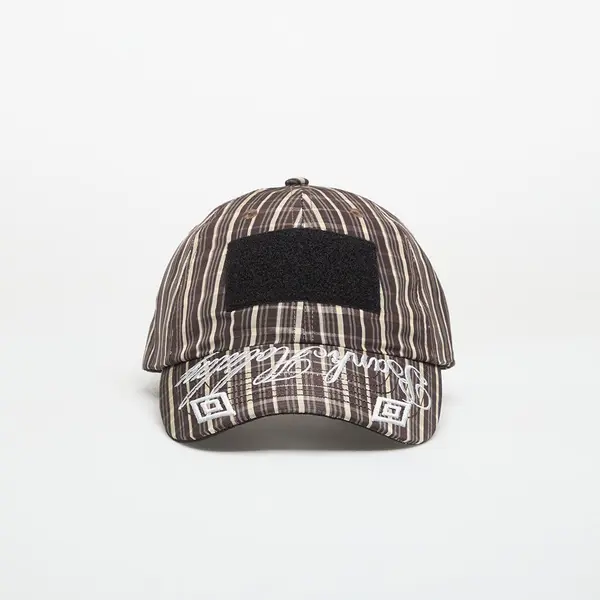 Umbro Шапка Umbro by SlamJam Check Hazard Cap Beige/ Dark Brown Universal