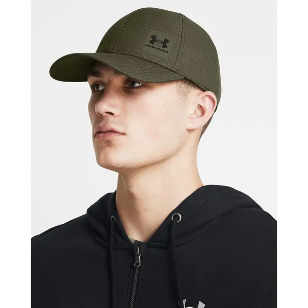 Under Armour Шапка Under Armour M Iso-chill Armourvent STR Marine OD Green/ Black L/XL