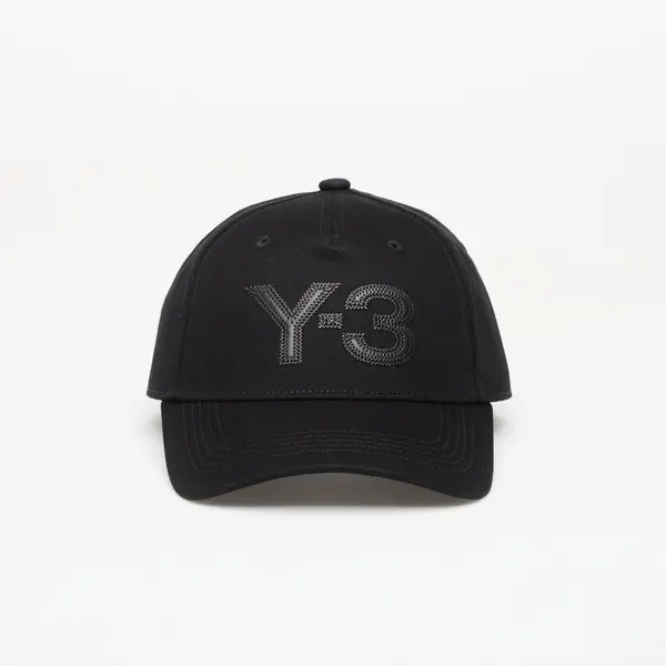 Y-3 Шапка Y-3 Logo Cap Black/ Black L