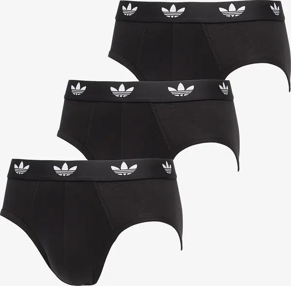 adidas Originals Slipy adidas Brief 3-Pack Black L