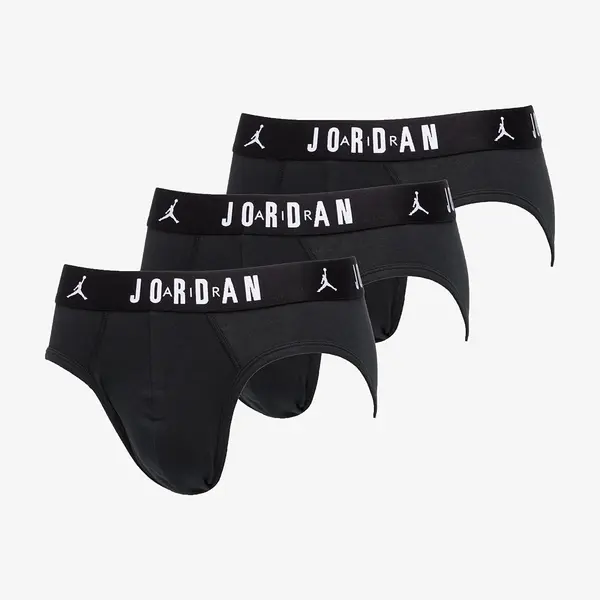 Jordan Slipy Jordan Jhm Flight Cotton Brief 3-Pack Black XXL