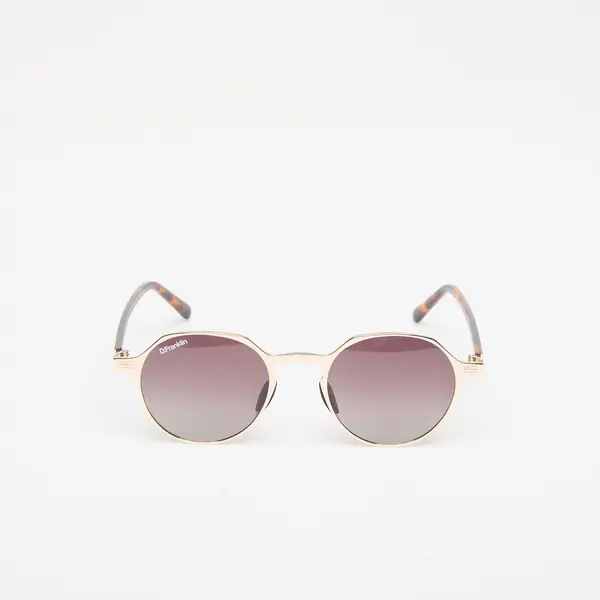 D.Franklin Слънчеви очила D.Franklin Ultra Light S Round Metal Gold/ Gradient Brown Universal