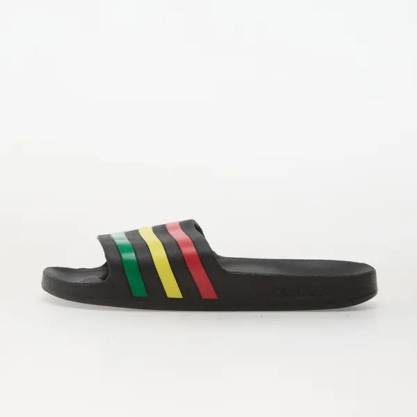 adidas Originals Сникърси adidas Adilette Aqua Slides Core Black/ Green/ Pure Ruby EUR 38