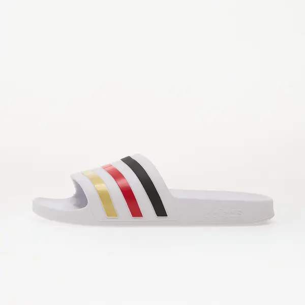 adidas Originals Сникърси adidas Adilette Aqua Slides Ftwr White/ Core Black/ Gold Met. EUR 42