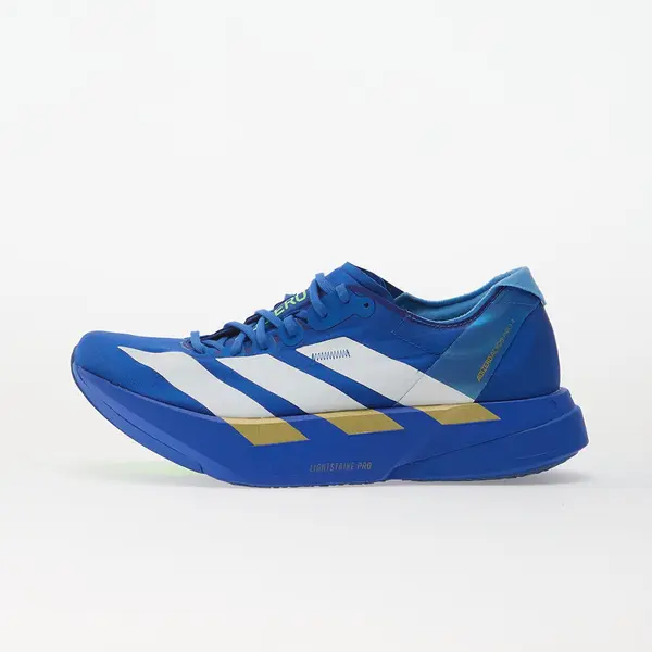 adidas Performance Сникърси adidas Adizero Adios Pro 4 Blue/ Ftwr White/ Lime Burst EUR 46 2/3