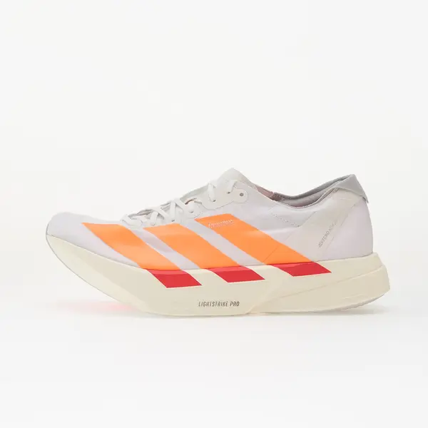 adidas Performance Сникърси adidas Adizero Adios Pro 4 Ftwr White/ Lucid Orange/ Lucid Red EUR 40 2/3