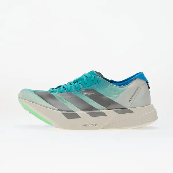 adidas Performance Сникърси adidas Adizero Adios Pro 4 Hi-Res Aqua/ Iron Met./ Grey One EUR 43 1/3