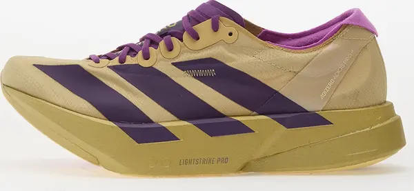 adidas Performance Сникърси adidas Adizero Adios Pro 4 Sand/ Rich Purple/ Gold Met. EUR 46 2/3
