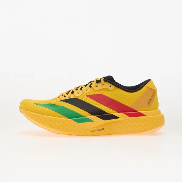adidas Performance Сникърси adidas Adizero EVO SL Bold Gold/ Vivid Green/ Pure Ruby EUR 41 1/3