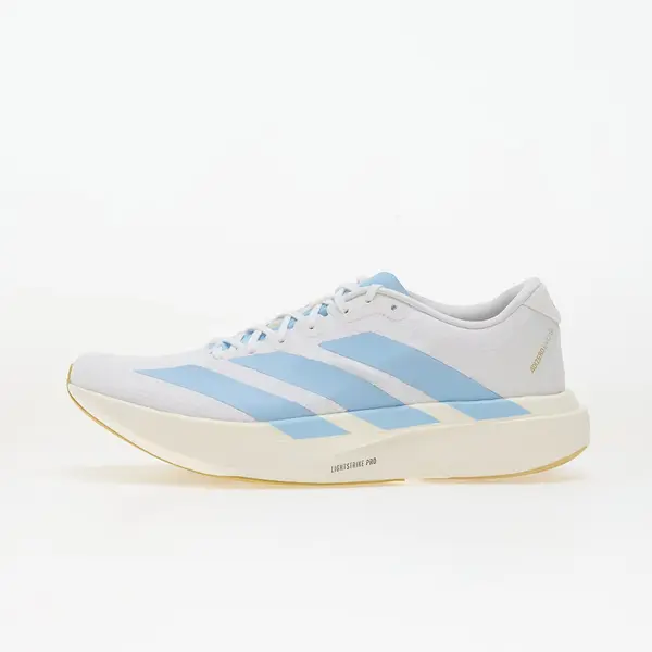 adidas Performance Сникърси adidas Adizero EVO SL Ftwr White/ Clear Blue/ Matte Gold EUR 46 2/3