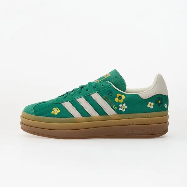 adidas Originals Сникърси adidas Gazelle Bold Bold Green/ Off White/ Eqt Yellow EUR 40 2/3