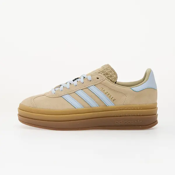 adidas Originals Сникърси adidas Gazelle Bold Stone Khaki/ Crystal Sky/ Gold Met. EUR 38 2/3